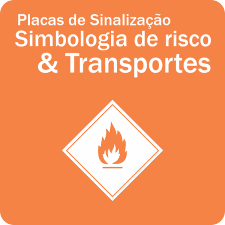 Placas de Sinalização de Simbologia de Riscos e Transportes