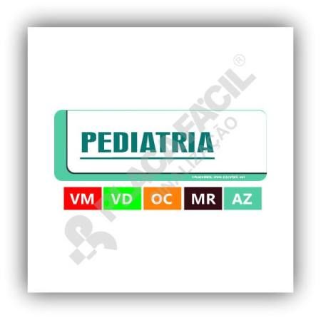 Placa Hospitalar Pediatria