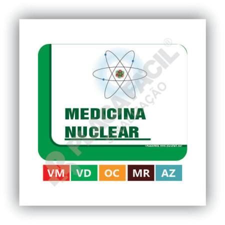 Placa De Sinalização Medicina Nuclear