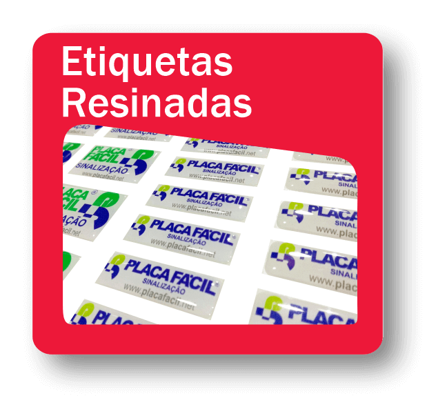 Etiquetas Resinadas
